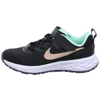 Nike (PS) Nike Revolution 6 'Noir Or Vert' DD1095-005 Enfants