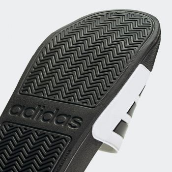 ADILETTE SHOWER SLIDES Cloud White / Core Black / Matte Gold